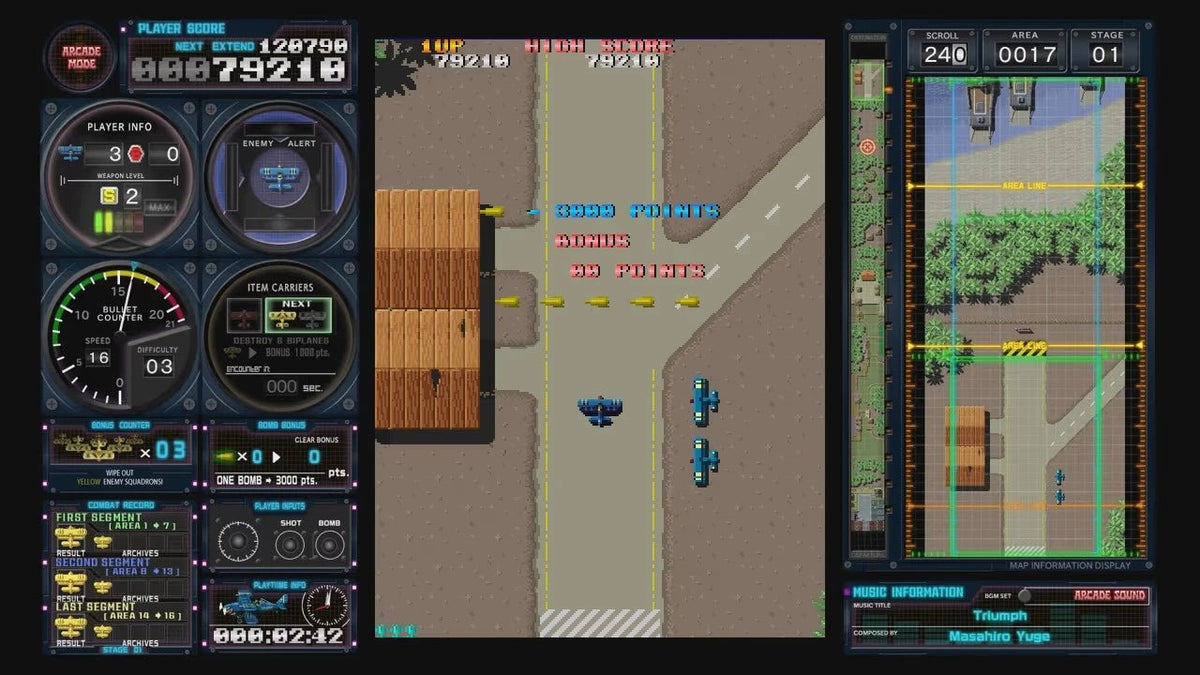 Toaplan Arcade Garage Flying Shark - Gamesellers.nl