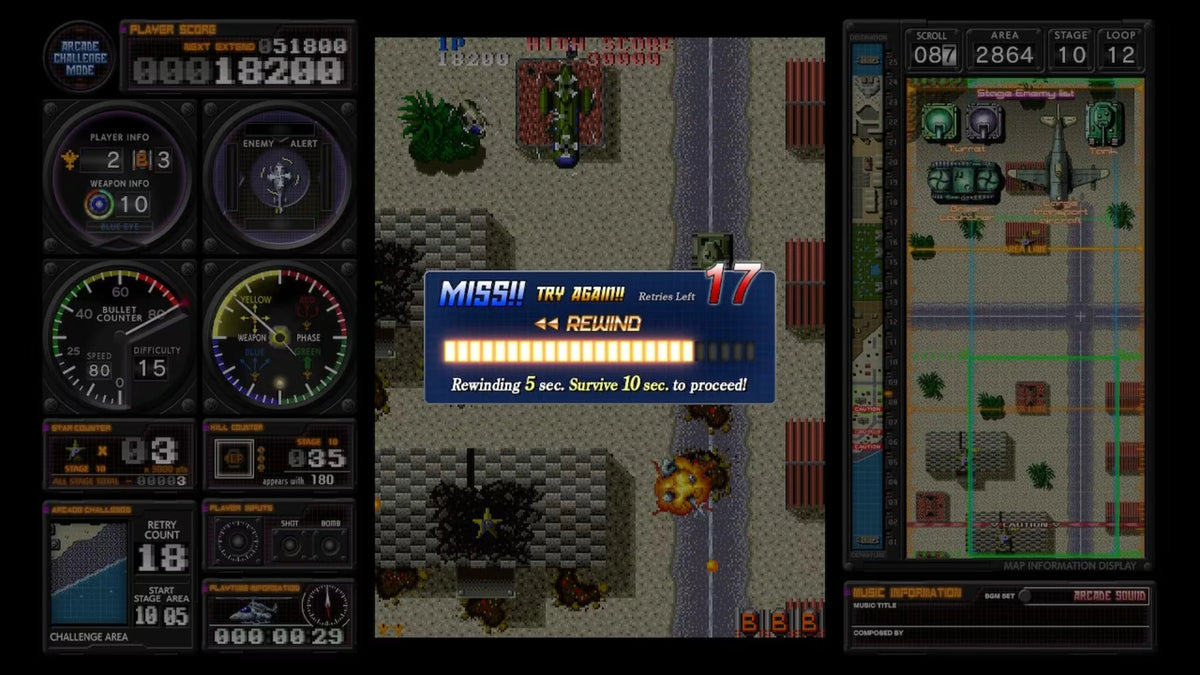 Toaplan Arcade Garage Kyukyoku Tiger-Heli
