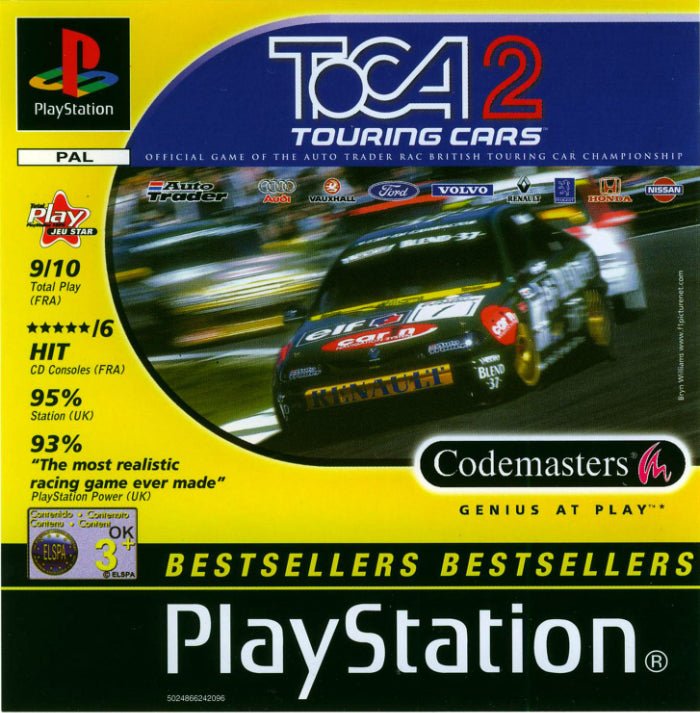 Toca 2 Touring Cars - Gamesellers.nl