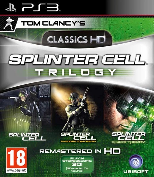 Tom Clancy's Splinter Cell HD Trilogy - Gamesellers.nl