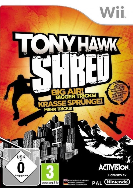 Tony Hawk Shred + skateboard - Gamesellers.nl