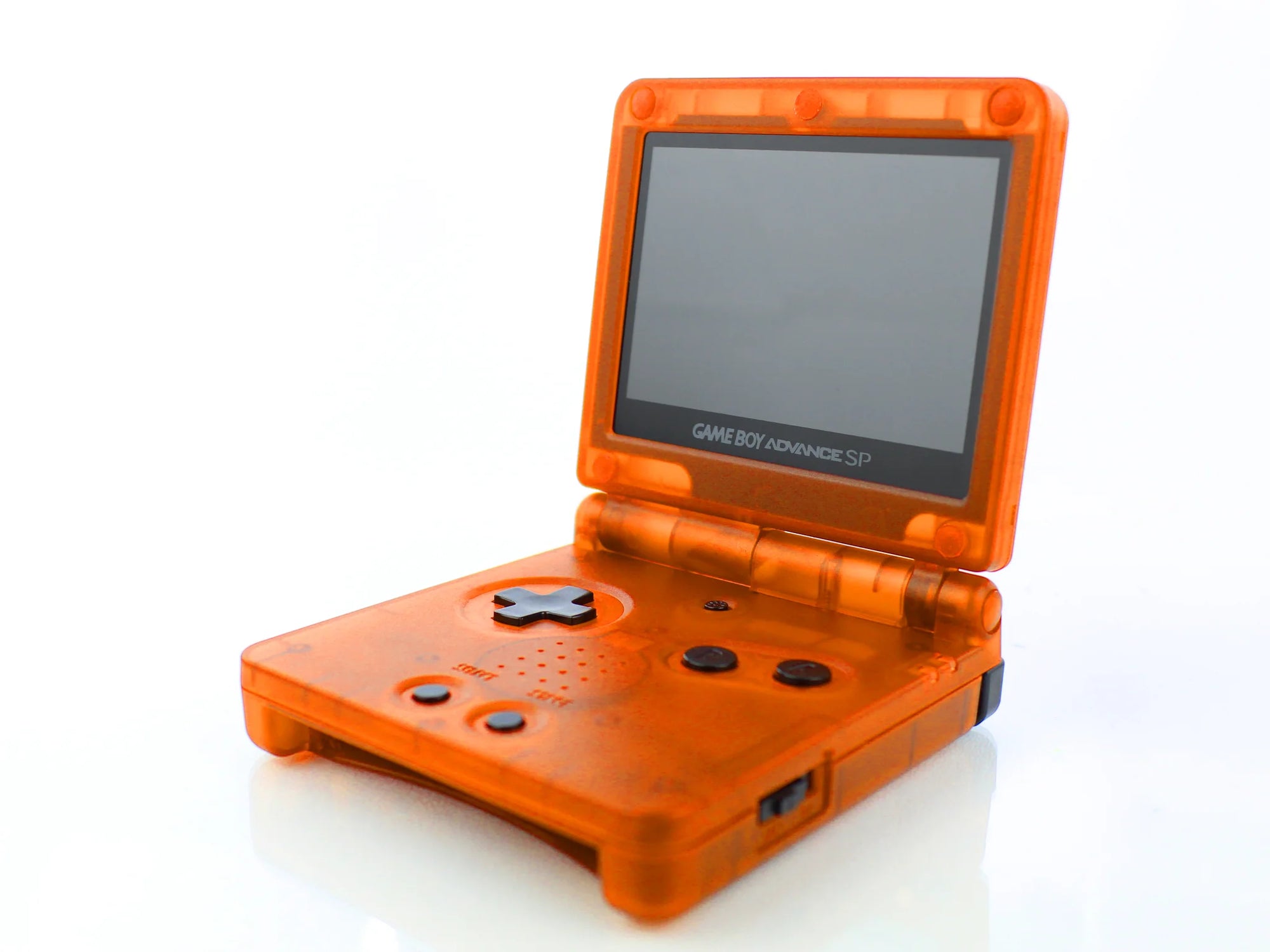 Gameboy Advance SP orange transparent Gamesellers.nl