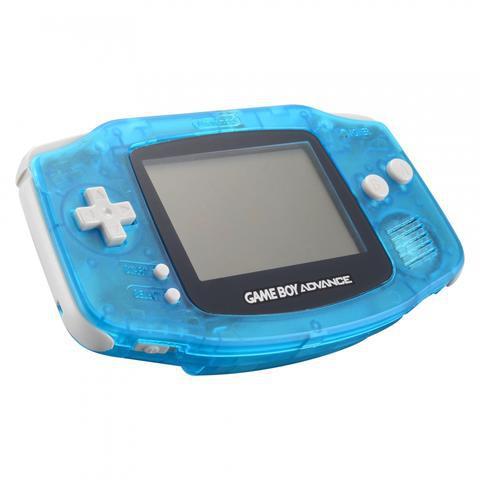 Gameboy Advance Transparant Blue