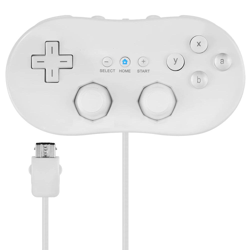 Wii classic controller 3rd party wit - Gamesellers.nl