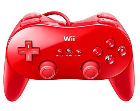 Wii classic controller pro rood origineel - Gamesellers.nl