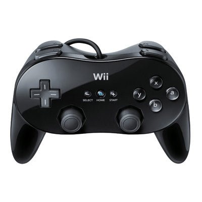 Wii classic controller pro zwart origineel - Gamesellers.nl