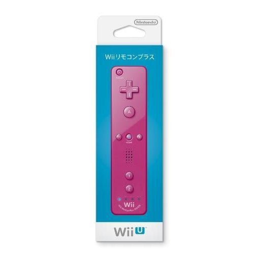 Wii remote controller motion plus roze origineel NIEUW - Gamesellers.nl