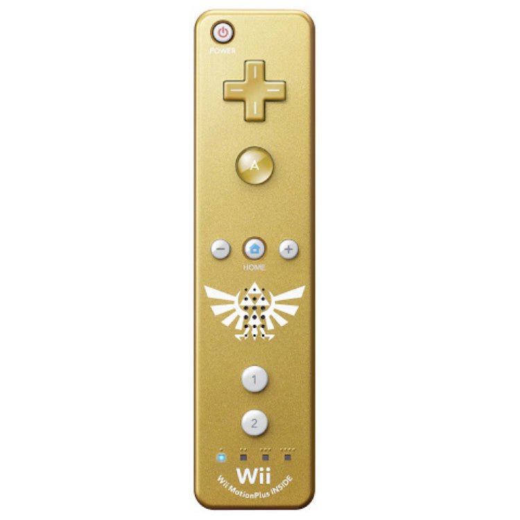 Wii remote controller motion plus Zelda origineel (met wit batterijklepje) - Gamesellers.nl