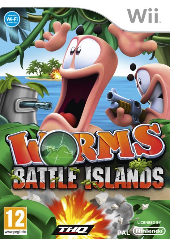 Worms battle islands - Gamesellers.nl