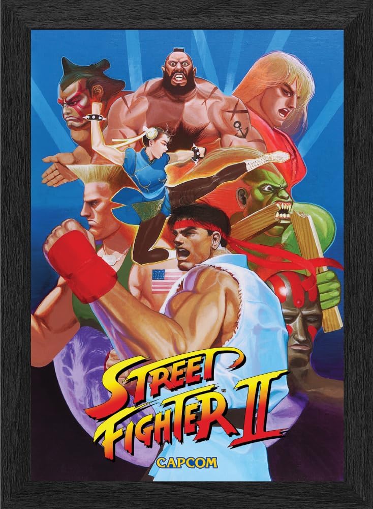 Pixel Frames Plax - Street Fighter 2 The World warrior
