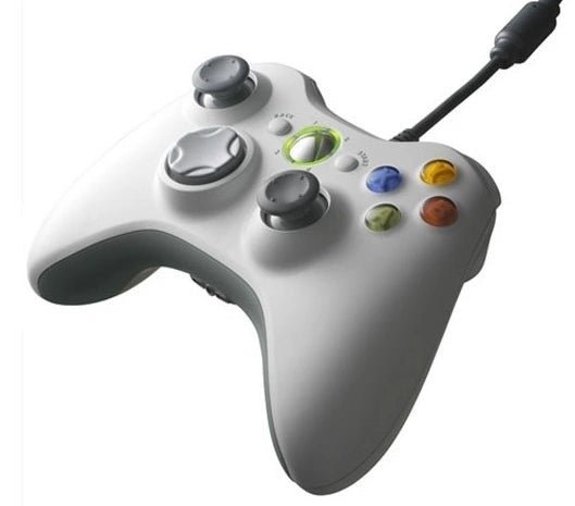 Xbox 360 controller bedraad wit origineel - Gamesellers.nl