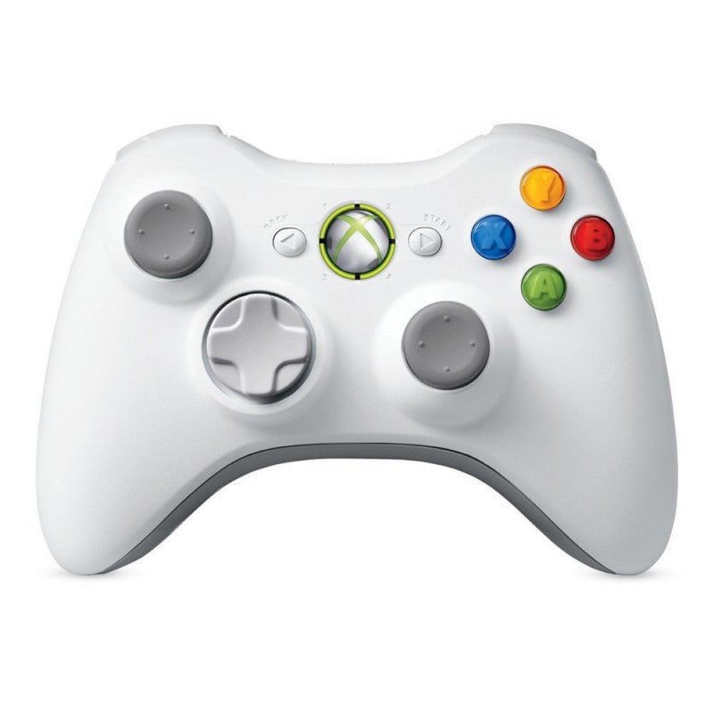 Xbox 360 draadloze controller wit origineel refurbished - Gamesellers.nl