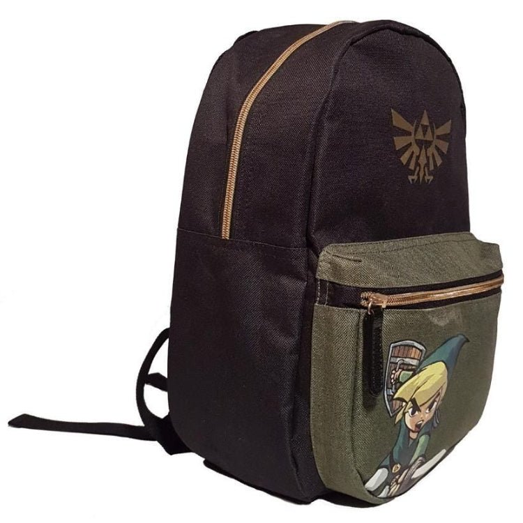 Zelda Back Woods mini backpack Zwart / Groen - Gamesellers.nl