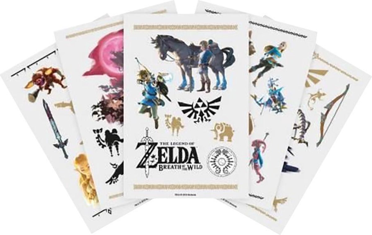 Zelda - Breath of the Wild power stickerset - Gamesellers.nl