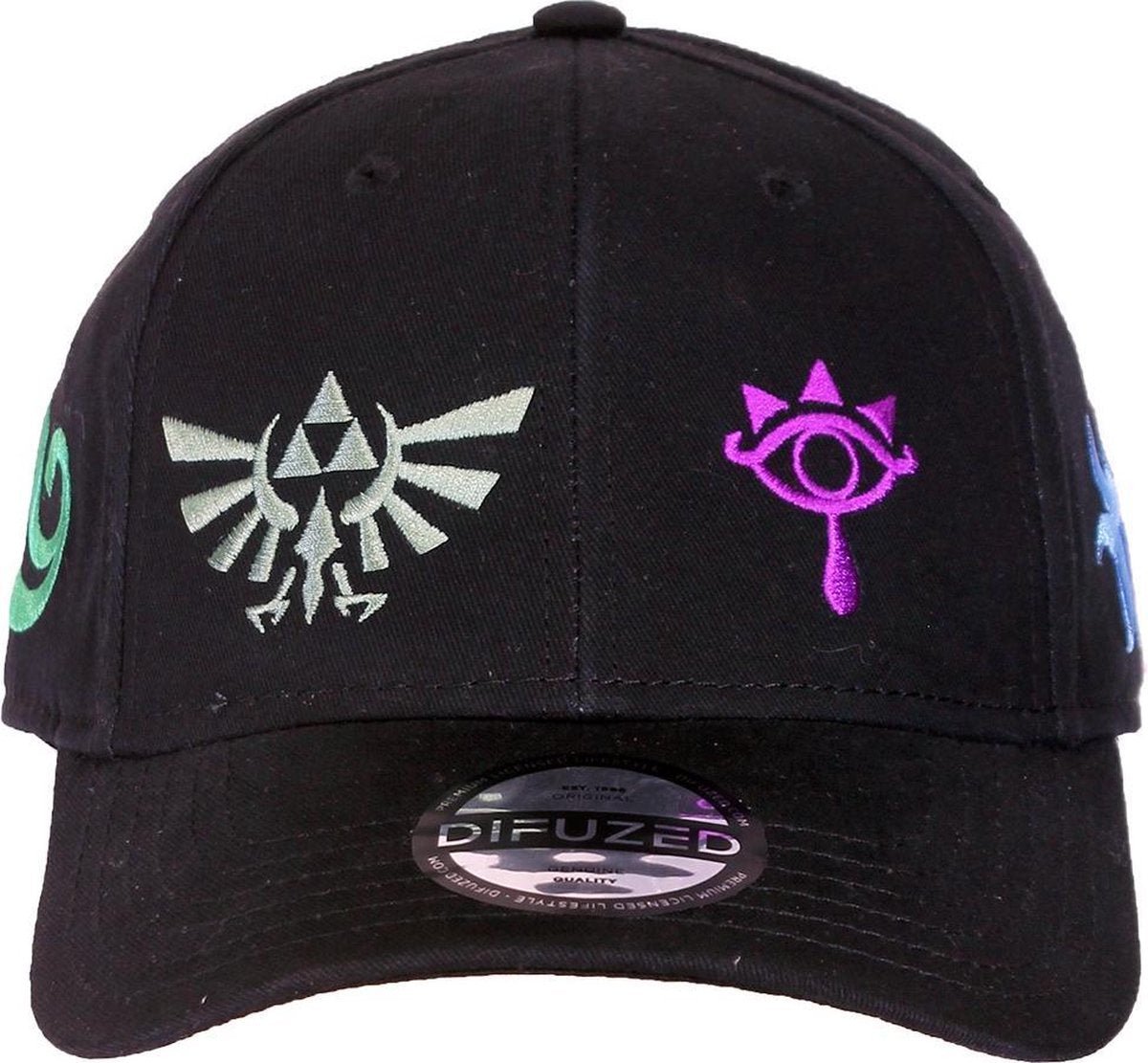 Zelda - Color Symbols Adjustable Cap - Gamesellers.nl