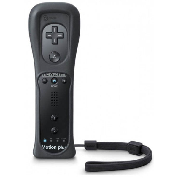 Wii remote controller zwart motion plus 3rd party NIEUW Gamesellers.nl