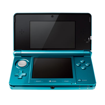 Nintendo 3DS aqua blue Gamesellers.nl