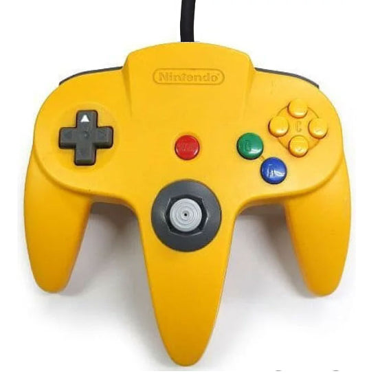 Nintendo 64 controller geel origineel Gamesellers.nl