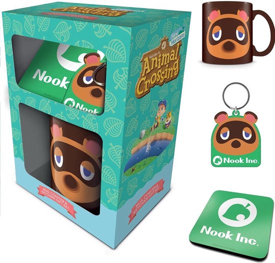Animal Crossing Tom Nook gift set Gamesellers.nl