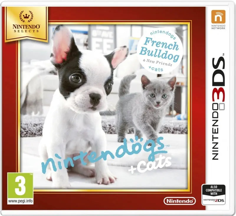 Nintendogs and cats 3D: French bulldog Gamesellers.nl