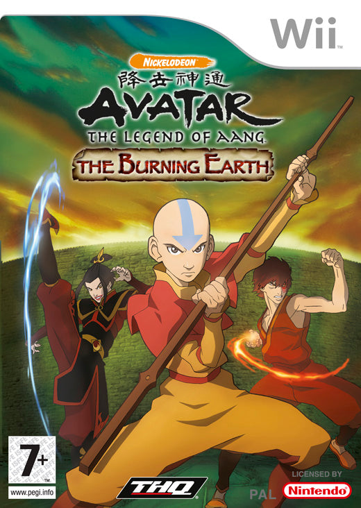 Avatar de legende van Aang de brandende aarde Gamesellers.nl