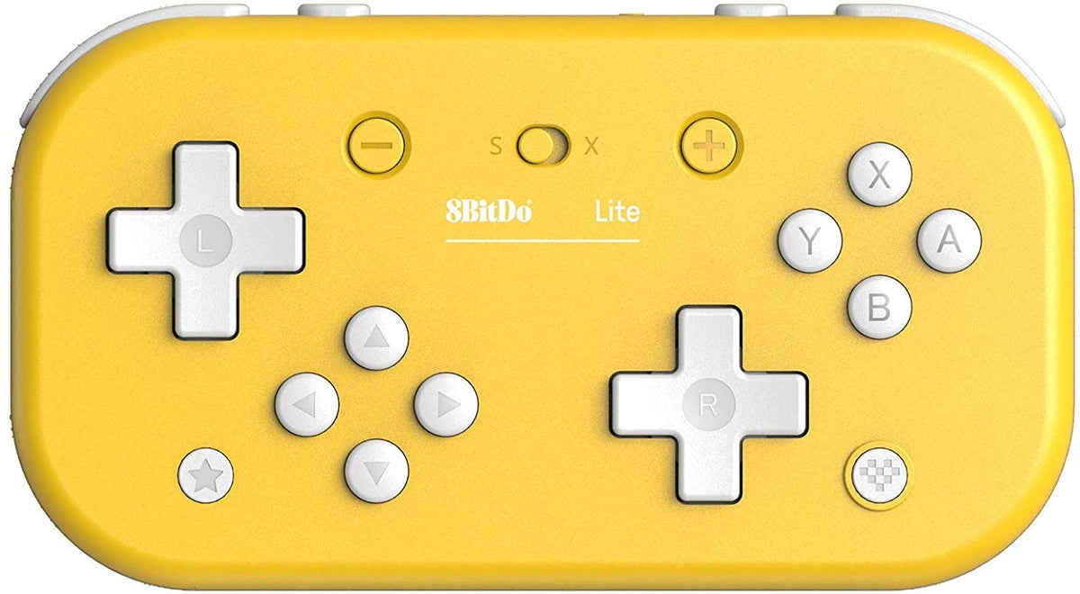 8BitDo Lite bluetooth controller Yellow Gamesellers.nl