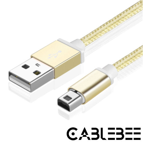 Cablebee USB lader voor Nintendo 2DS / 3DS / DSi - gold Gamesellers.nl