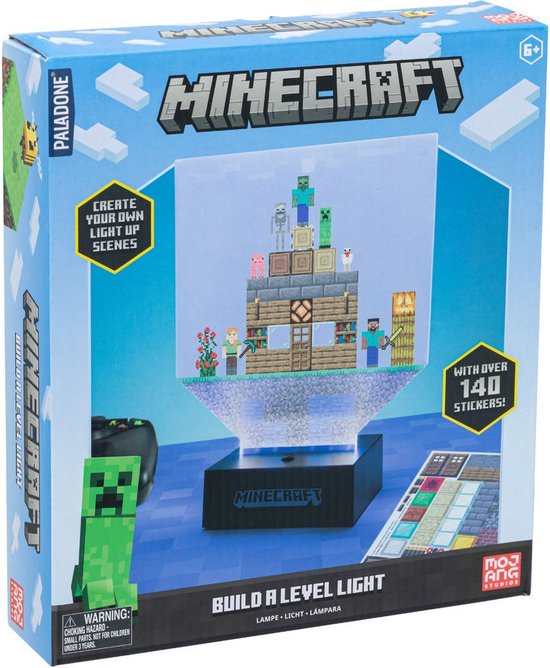 Minecraft Build a level acrylic light Gamesellers.nl