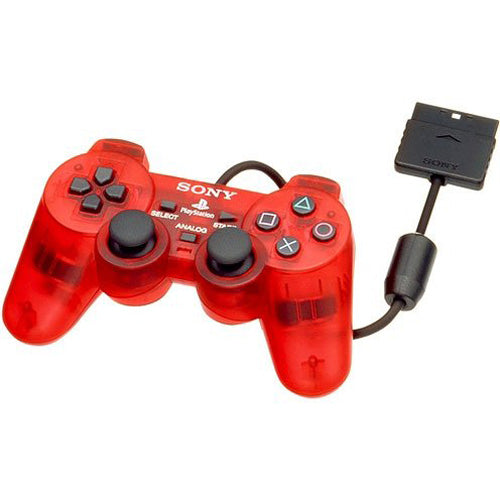 Sony Dual Shock 2 controller voor Playstation 2 Crimson Red origineel Gamesellers.nl