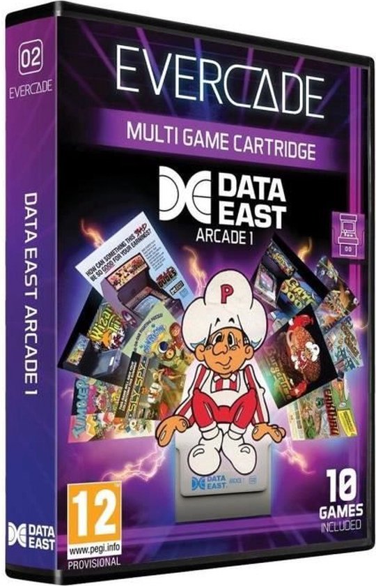 Evercade Data East Arcade Cartridge 1 Gamesellers.nl