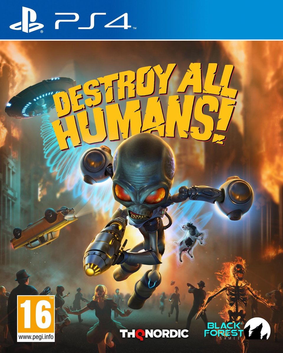 Destroy all humans Gamesellers.nl