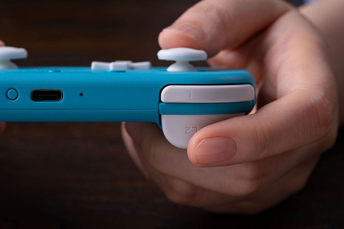 8BitDo Lite 2 bluetooth controller Turquoise Gamesellers.nl