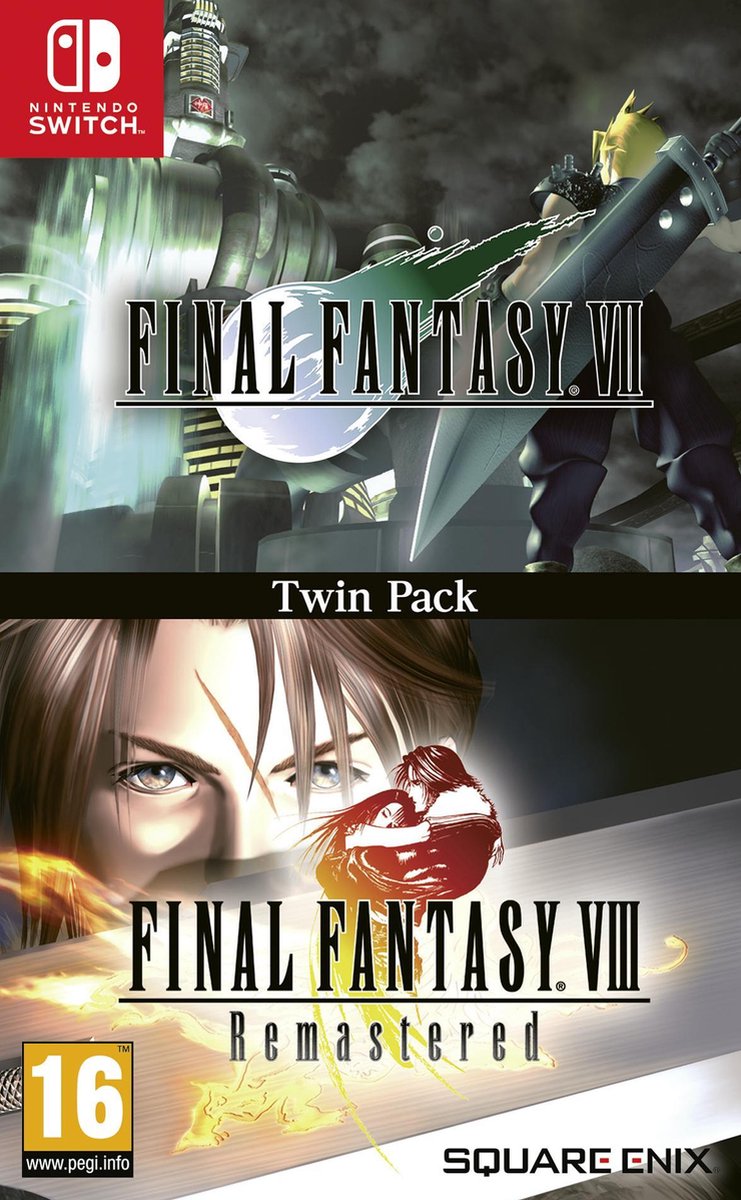 Final Fantasy VII + Final Fantasy VIII remastered twin pack Gamesellers.nl