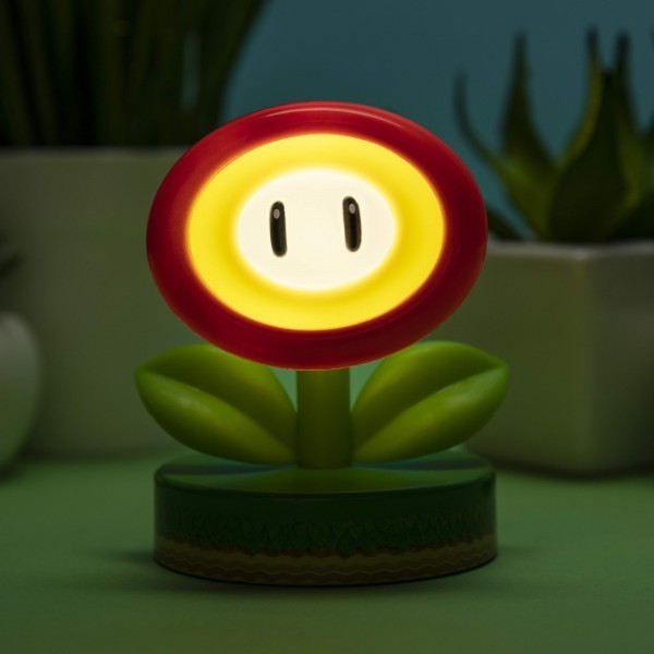 Super Mario: Fire Flower Icon Light Gamesellers.nl