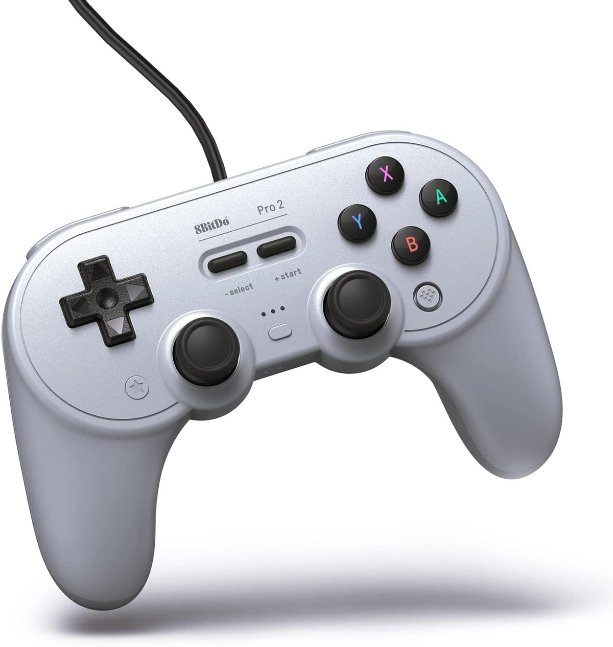 8BitDo Pro2 Wired USB controller Grey edition Gamesellers.nl