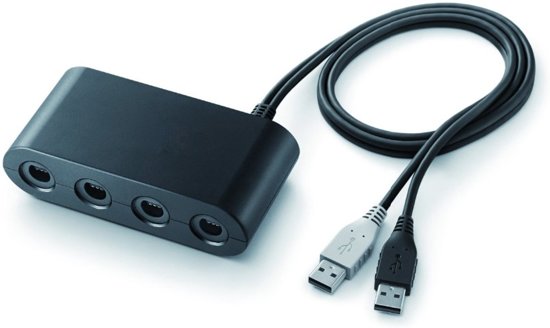 GameCube USB controller adapter voor Switch, Wii U en PC Gamesellers.nl