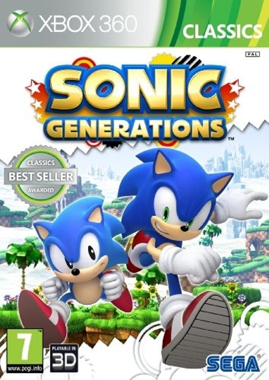 Sonic Generations (import) Gamesellers.nl