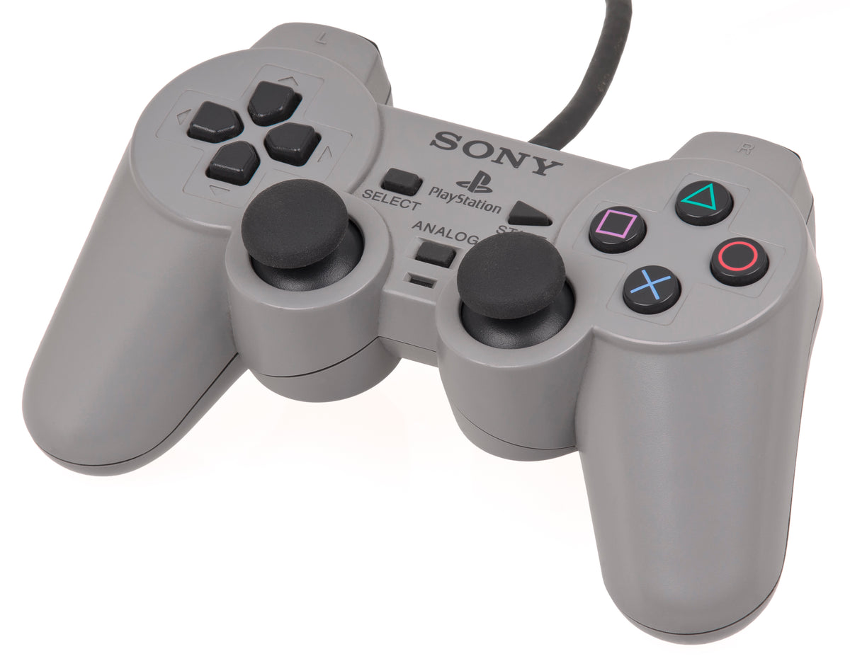 Sony Playstation 1 / PSX / PSOne Dual shock controller Grey Gamesellers.nl