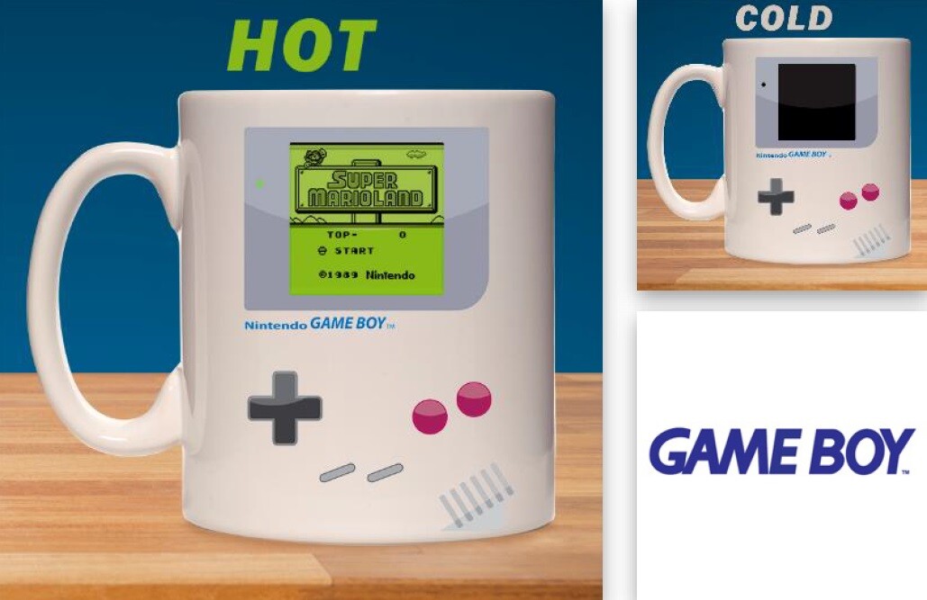 Nintendo Game Boy heat change mug Gamesellers.nl