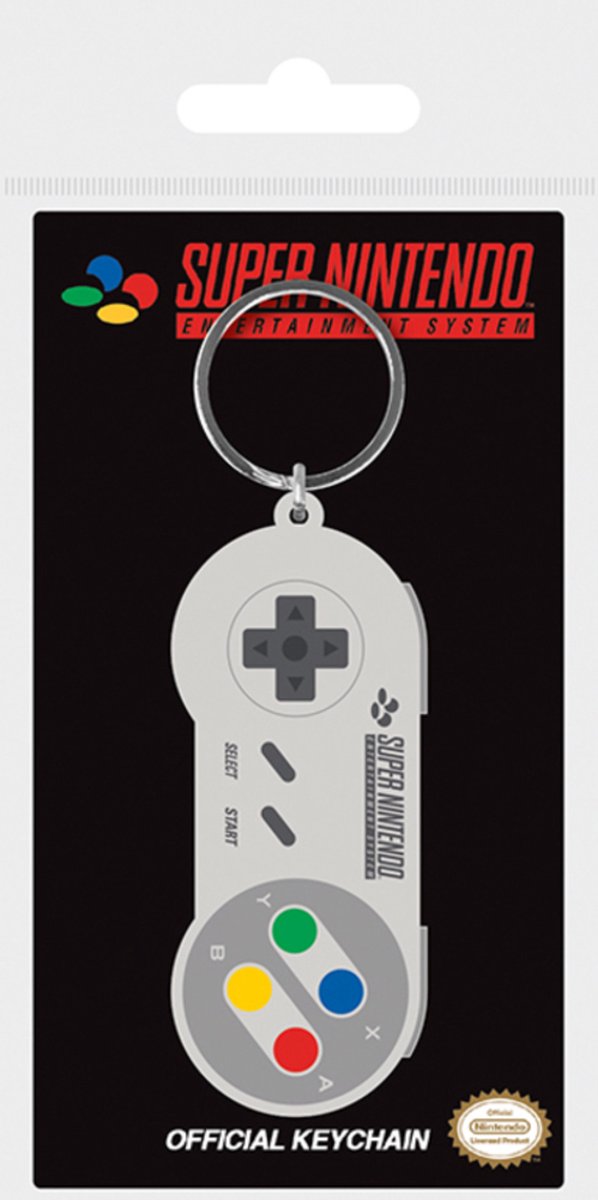 Nintendo Snes controller Keychain Gamesellers.nl