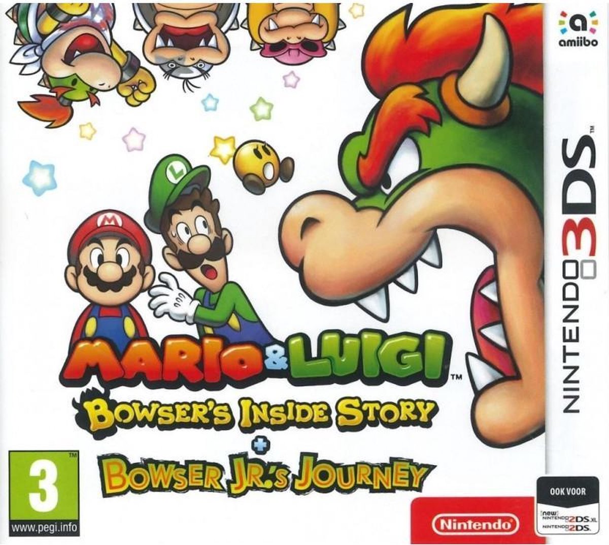 Mario and Luigi: Bowser&#39;s Inside Story + Bowser Jr.&#39;s Journey Gamesellers.nl