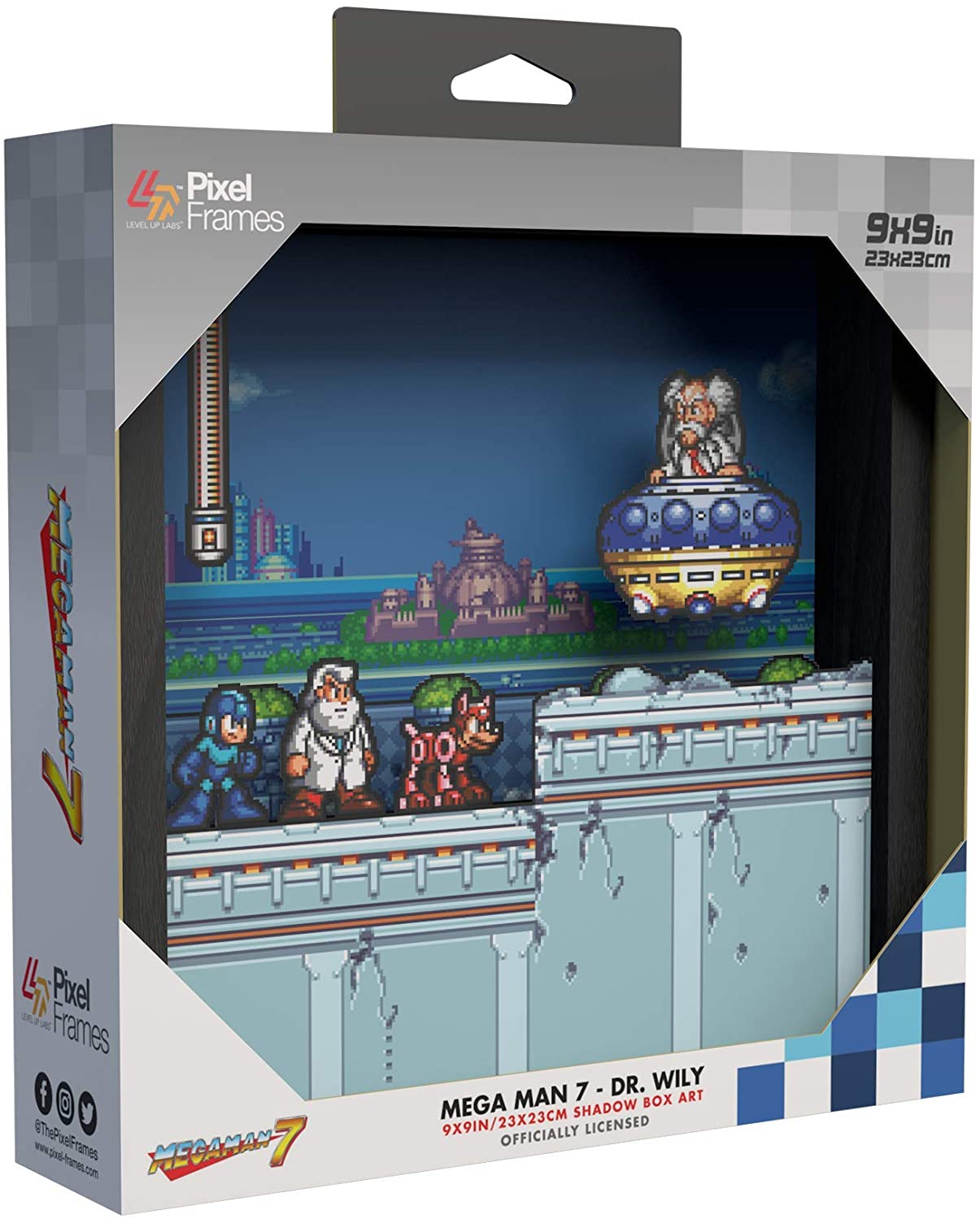 Pixel Frames - Megaman 7 Dr. Wily Gamesellers.nl