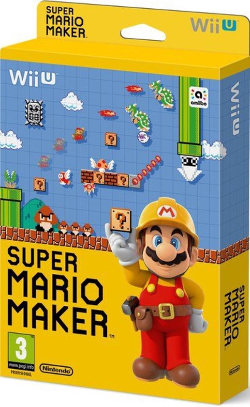 Super mario maker + artbook Gamesellers.nl