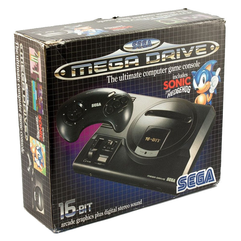 Sega Mega Drive Sonic set in doos Gamesellers.nl