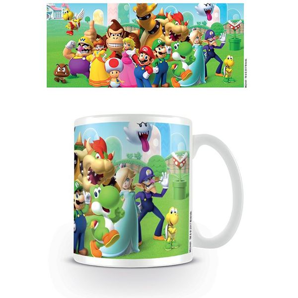 Super Mario Mushroom Kingdom mug Gamesellers.nl