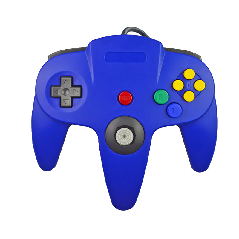 Nintendo 64 controller 3rd party blauw Gamesellers.nl