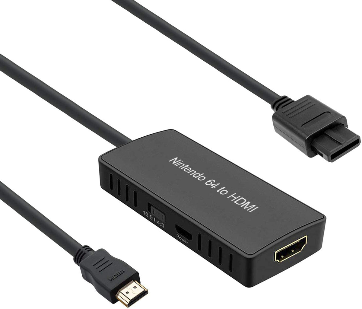 HDMI adapter / converter / omvormer voor Nintendo 64 / SNES Gamesellers.nl
