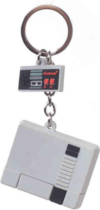 NES 3D rubber keychain Gamesellers.nl