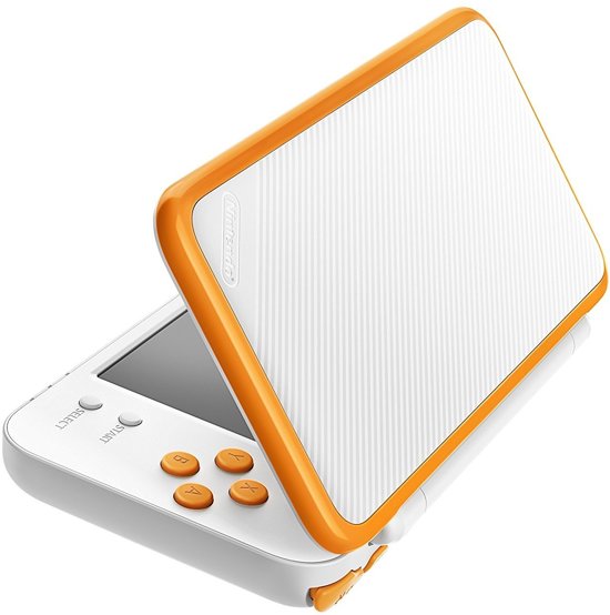 New Nintendo 2DS XL console - Wit/Oranje Gamesellers.nl