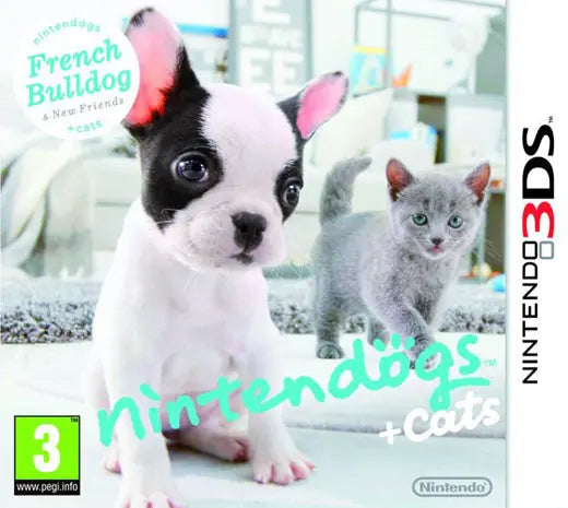 Nintendogs + cats Franse bulldog USED Gamesellers.nl